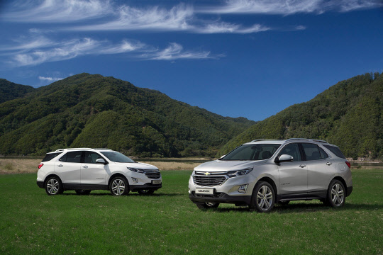 쉐보레 이쿼녹스 모델.<한국지엠 제공>